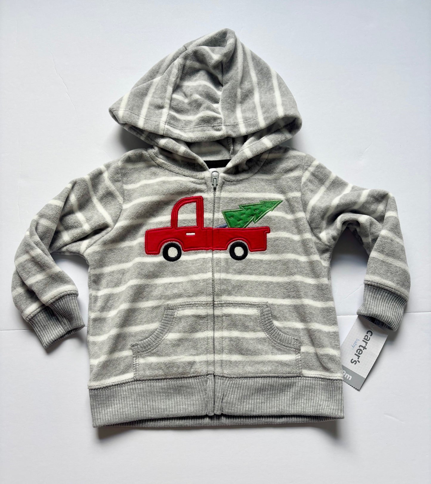 #43 Carter's Holiday Hoodie Boys 9m NWT