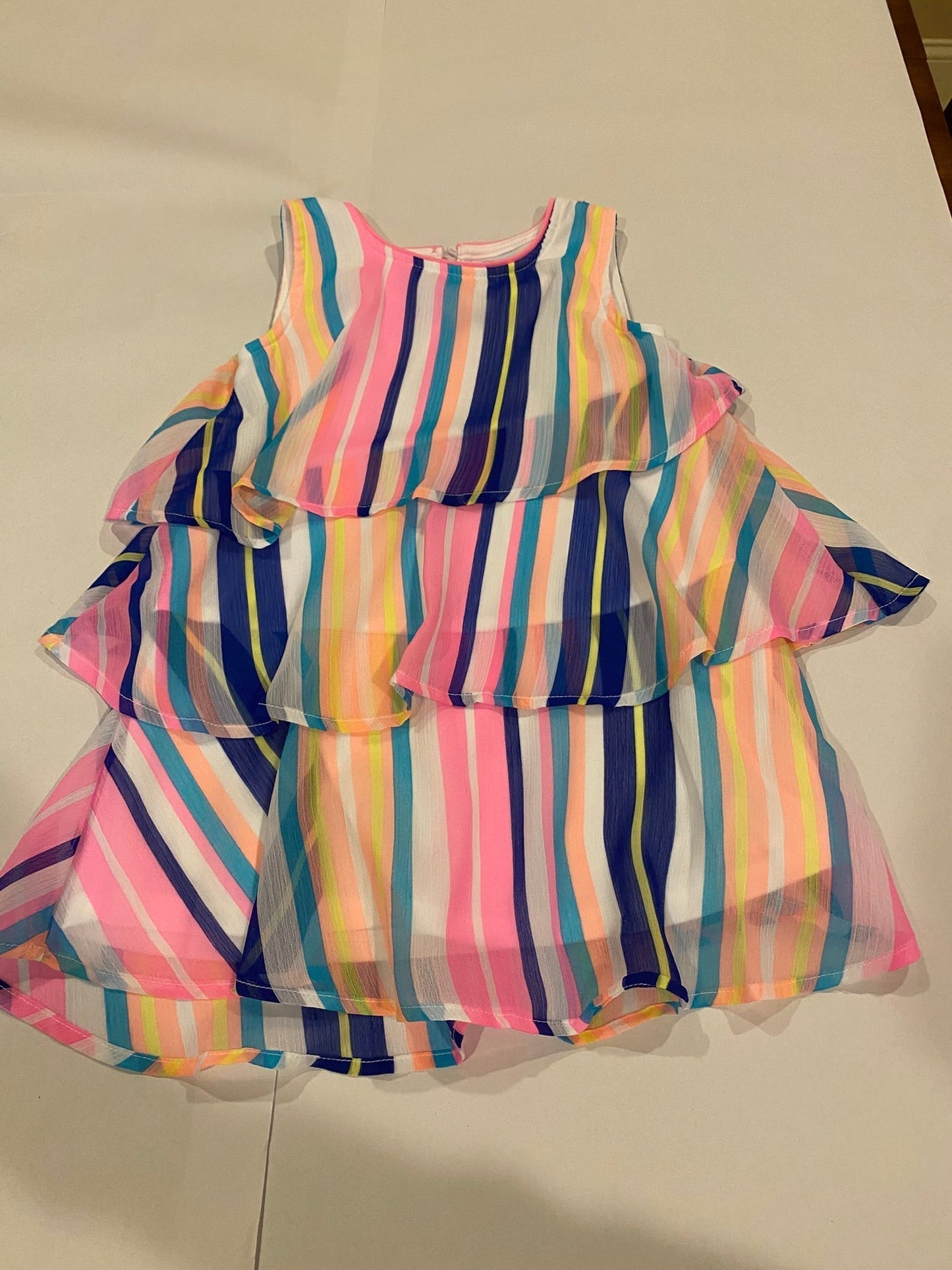 179 "Reduced" Wonder nation striped dress-size 6/6x