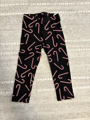 Seller 183 -Children's Place Girls 2T Candy Cane Leggings - VGUC
