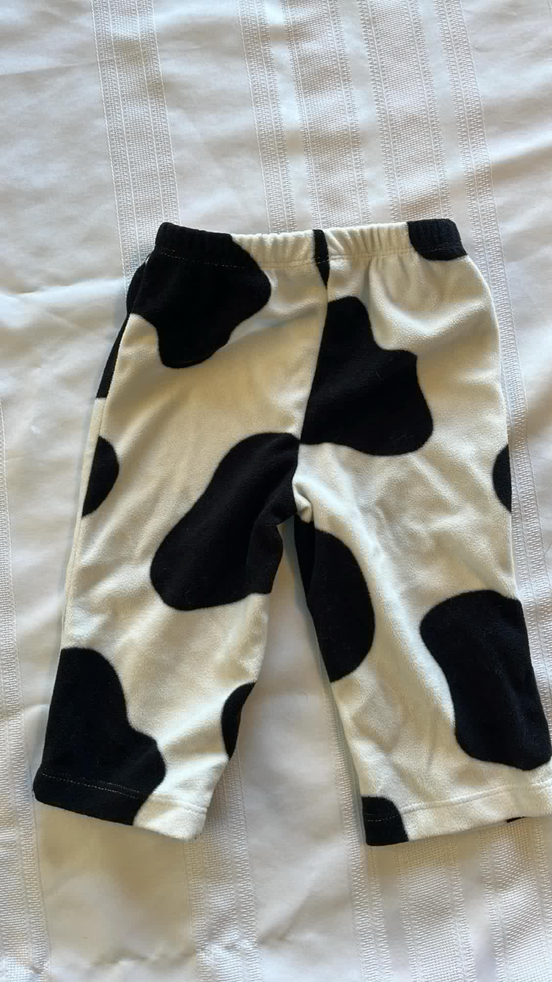 #29 6-9 mo Halloween Cow costume EUC