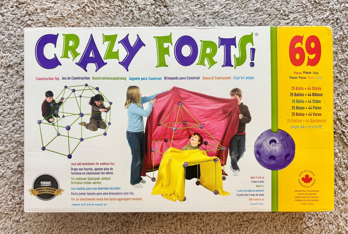 #154 Crazy Fort Building Set NIB