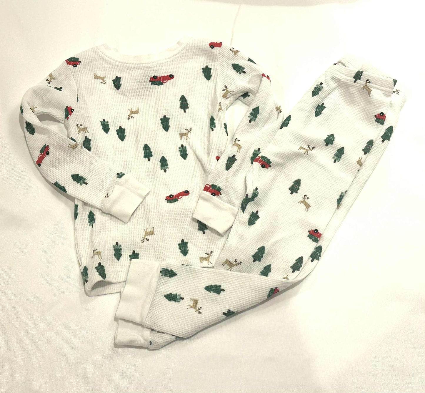#149 4T Thermal Holiday Pajamas