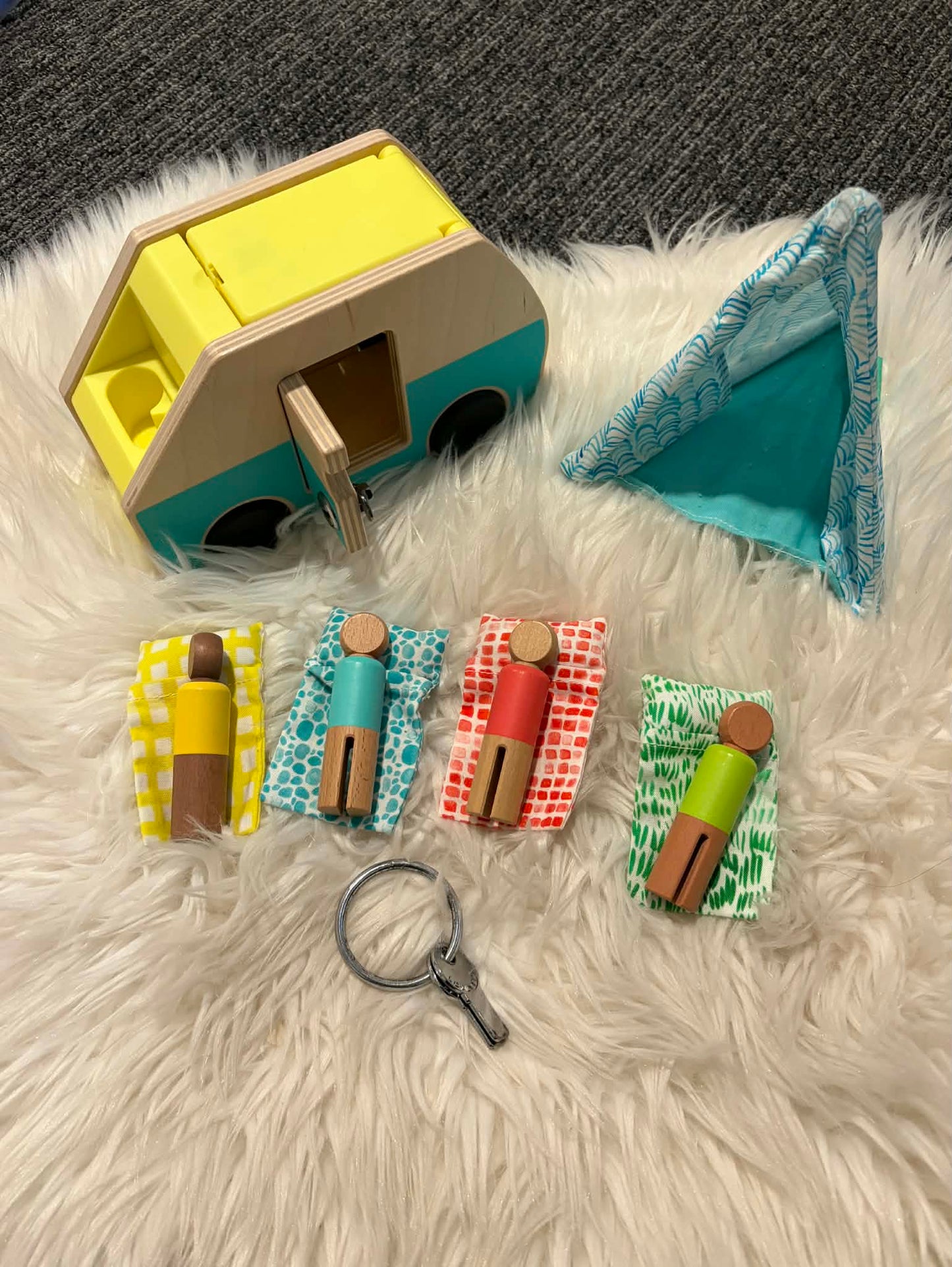 #196 REDUCED Lovevery Campsite Set