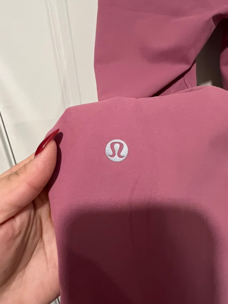 Seller #76 - Lululemon Wunder Train High-Rise Crop 23" Velvet Dust Size 6 Yoga Pilates