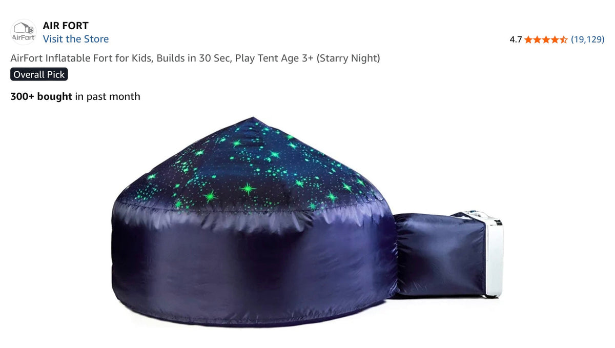 #130 Airfort Inflatable Tent Starry Night