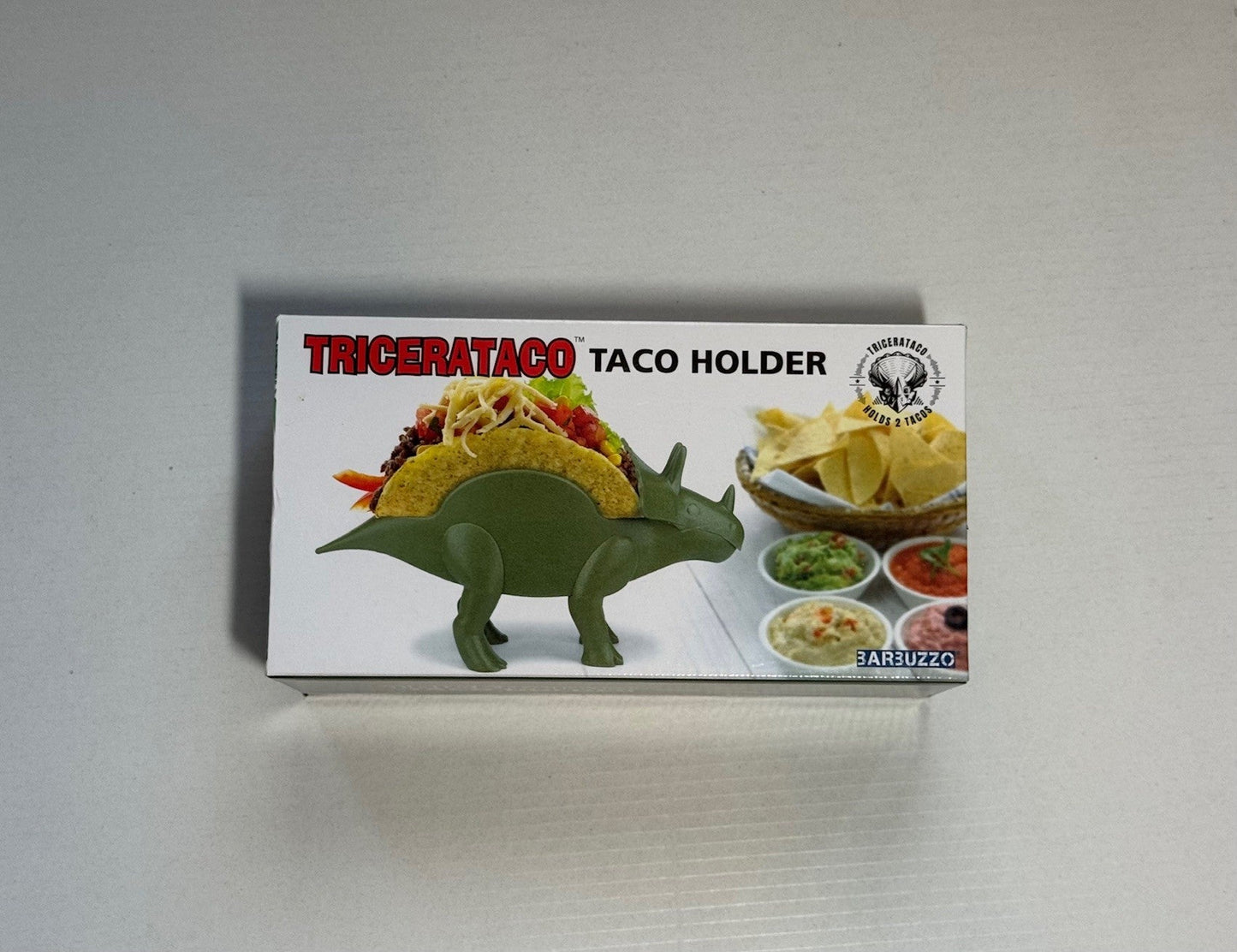 Seller #126 - Tricerataco Dinosaur Taco Holder - REDUCED