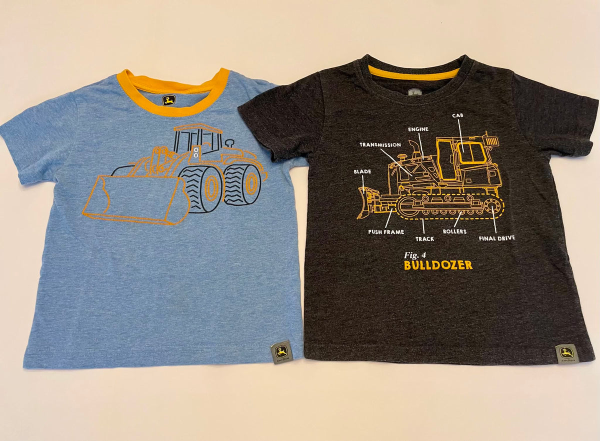#54 - Boys 3T John Deere Shirts (2)