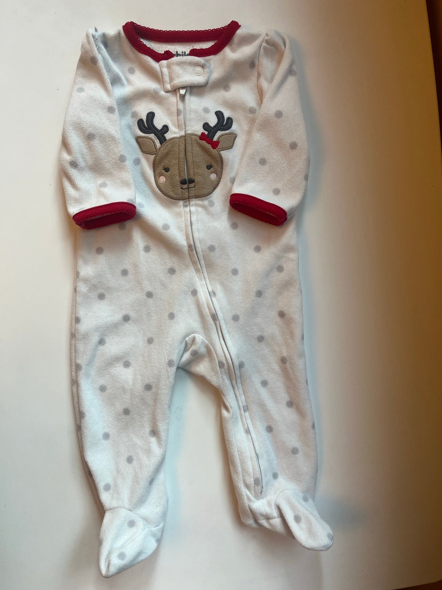 11/3 PRICE DROP Seller #20 Carter’s 3-6 mo fleece sleeper