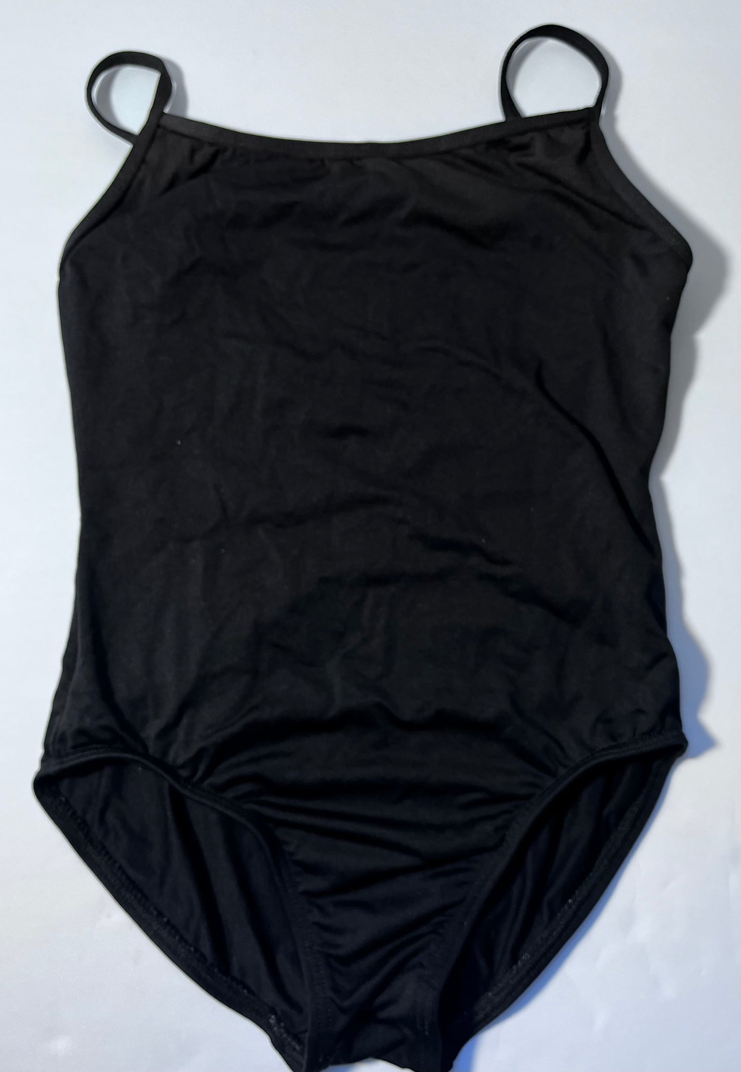 #150 motionwear black leotard size PA see description