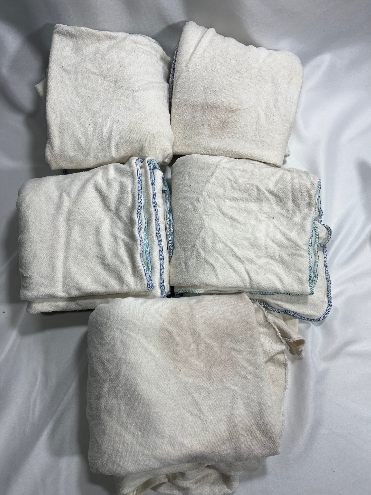 #150 double layer flat diapers handmade