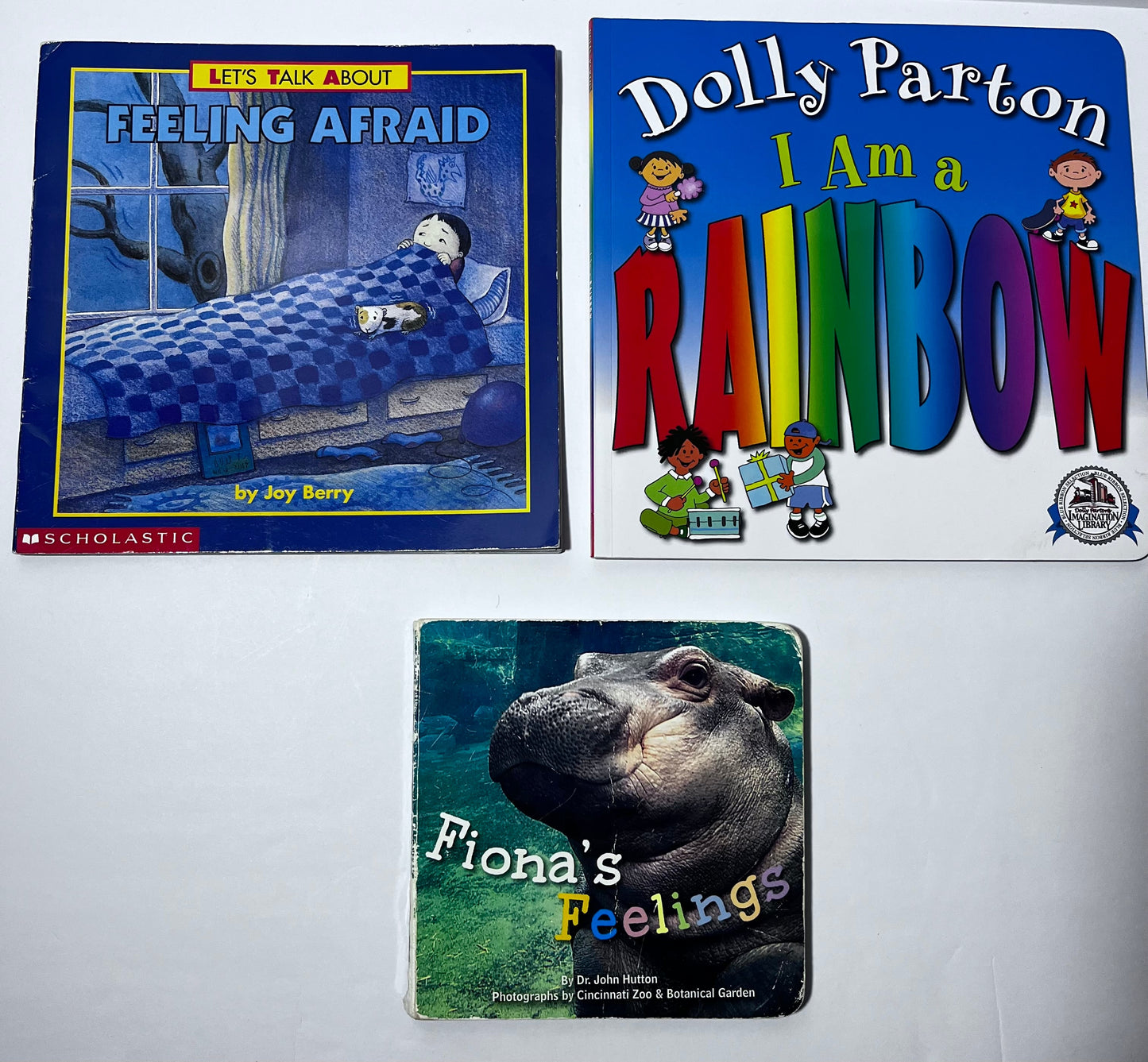 #150 feelings book lot of 3