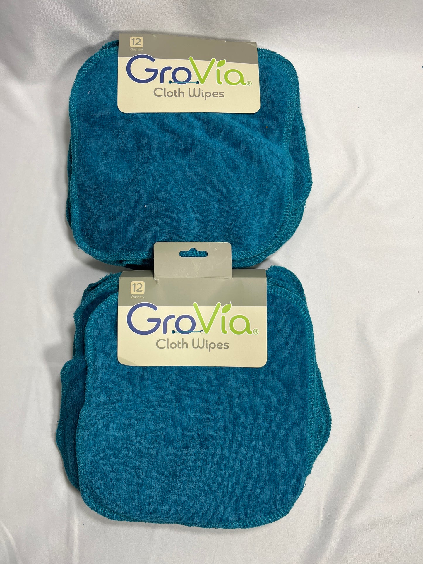 #150 Grovia cloth wipes new packages 24 total
