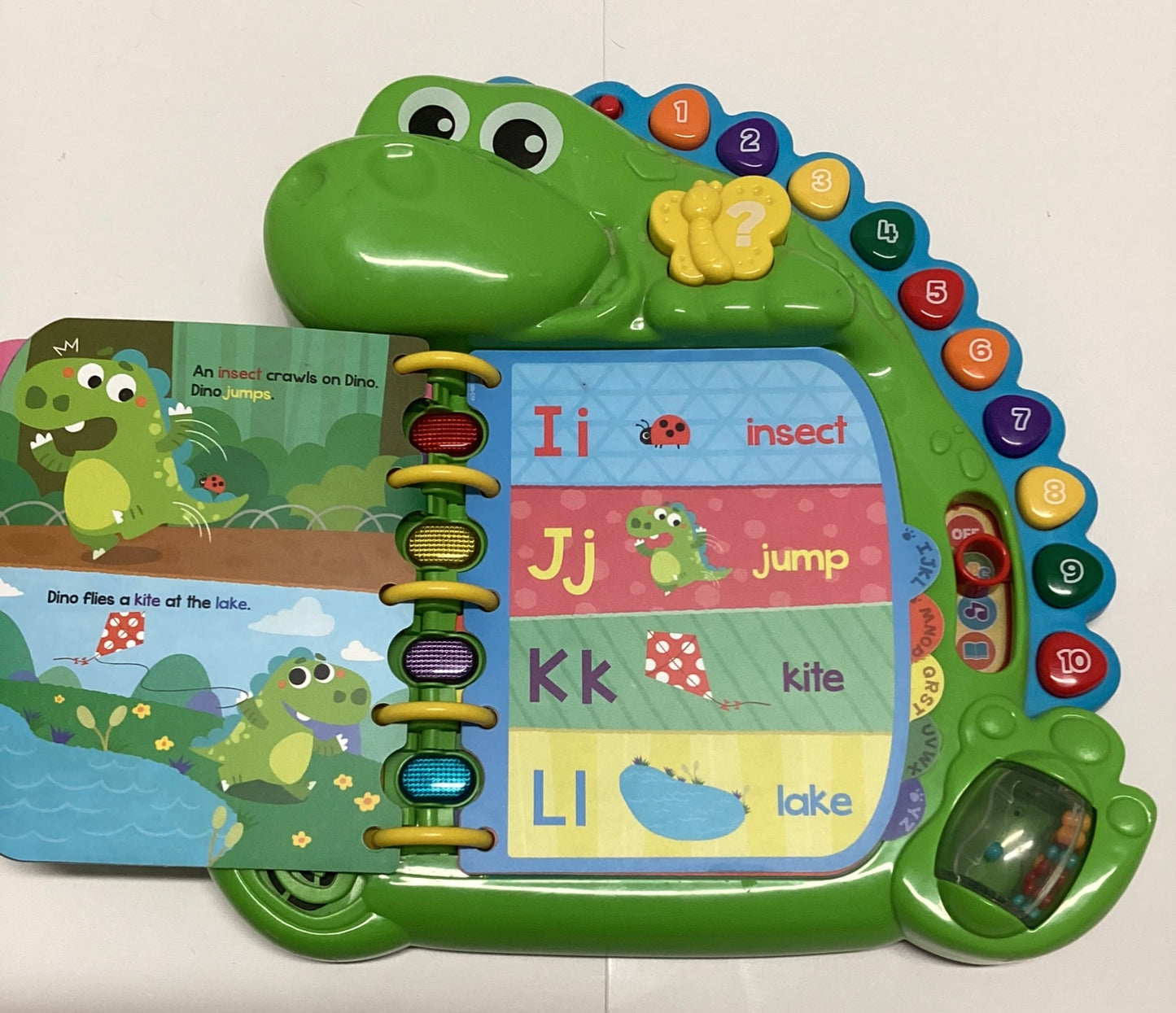 #129 Leap Frog Dinos Delightful Day Book