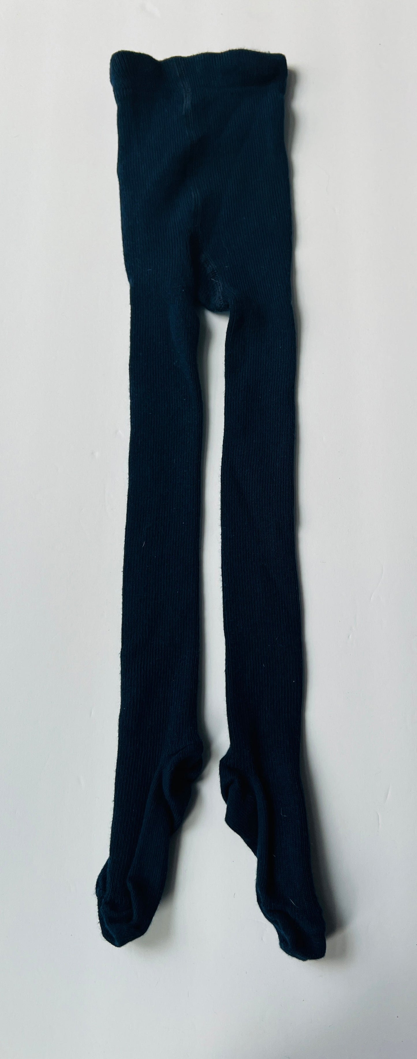 #180 Girls 80 (18-24M) Hanna Andersson Navy Tights (2 available)