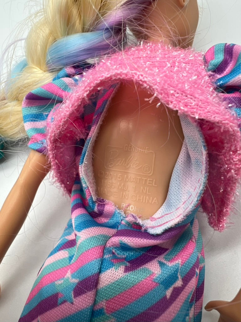 Seller #76 - Barbie Totally Hair Star-Themed Doll 8.5" Fantasy Hair