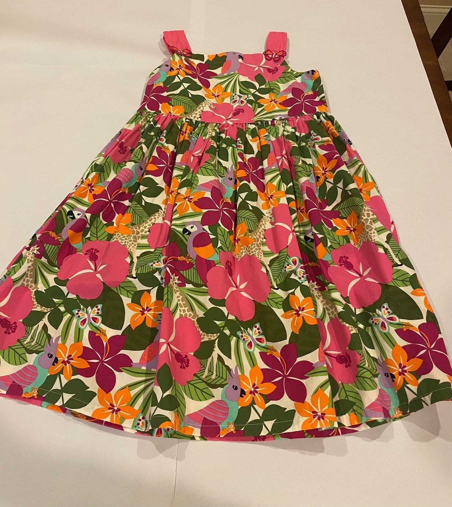 179 "Reduced" Gymboree Jungle Floral Dress-size 7
