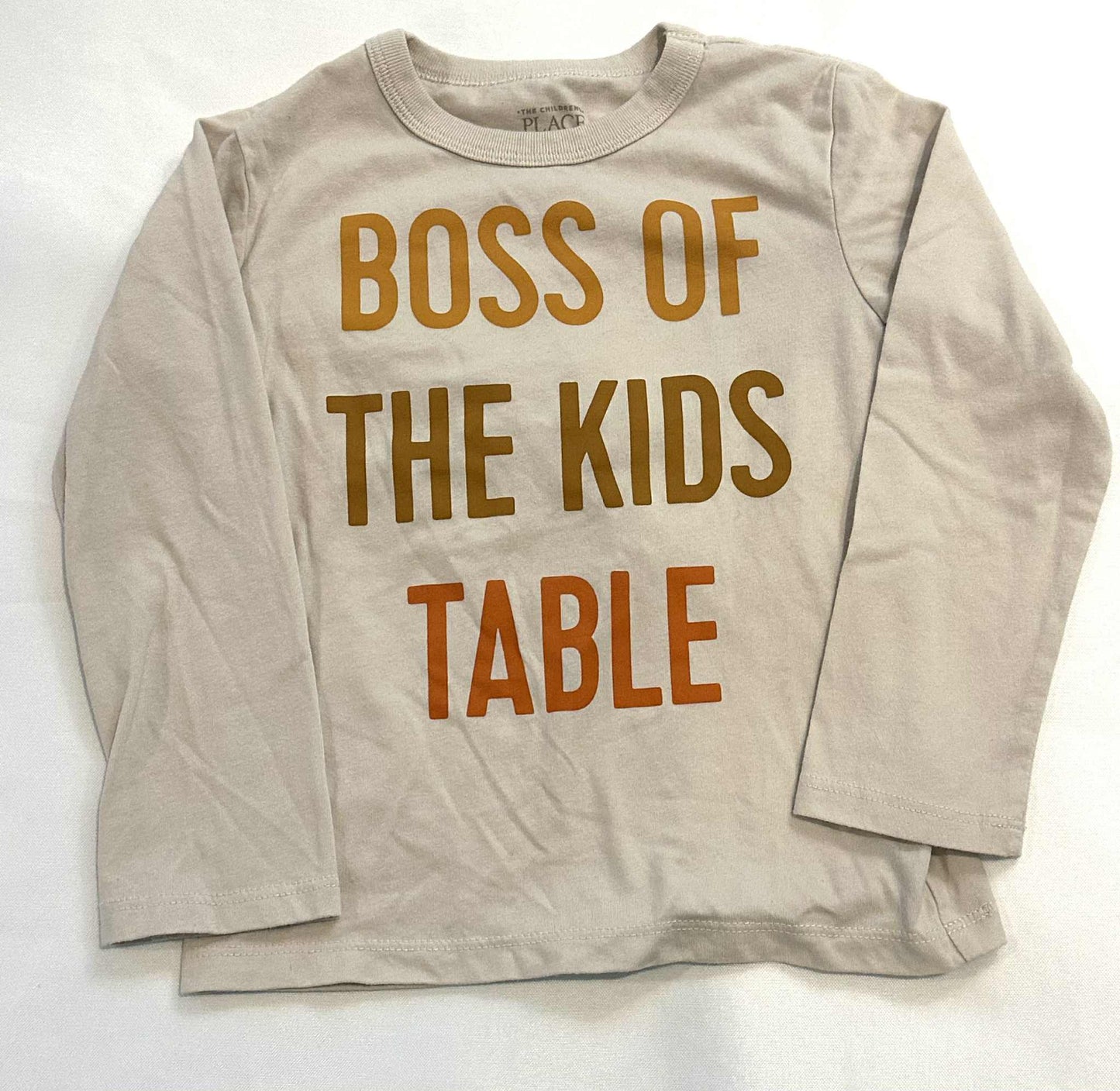 #149 3T Thanksgiving Long Sleeve Shirt