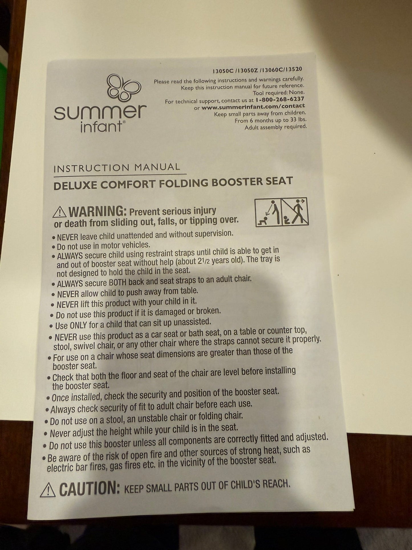 179 "Reduced" Summer Deluxe Comfort Folding Booster Seat