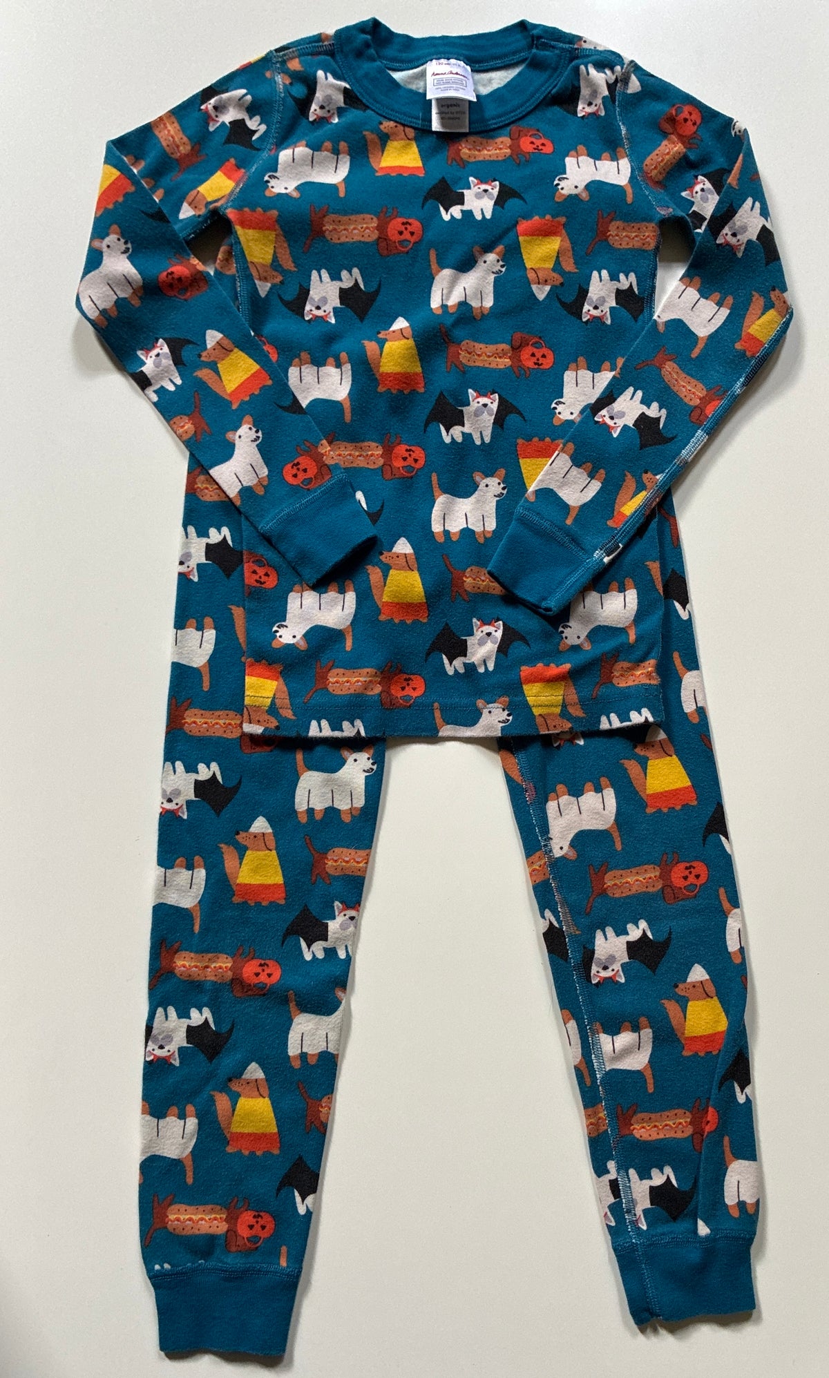 Seller 76 Hanna Andersson Halloween Dog Pajamas Size 6/7