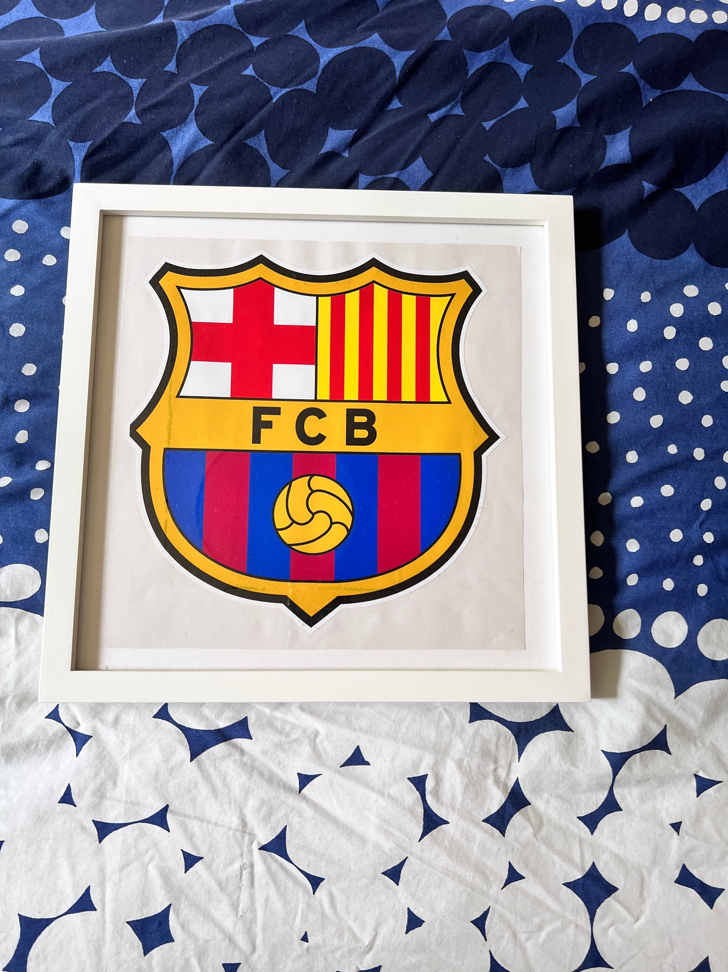 #176 - FC Barcelona art 13"x13"