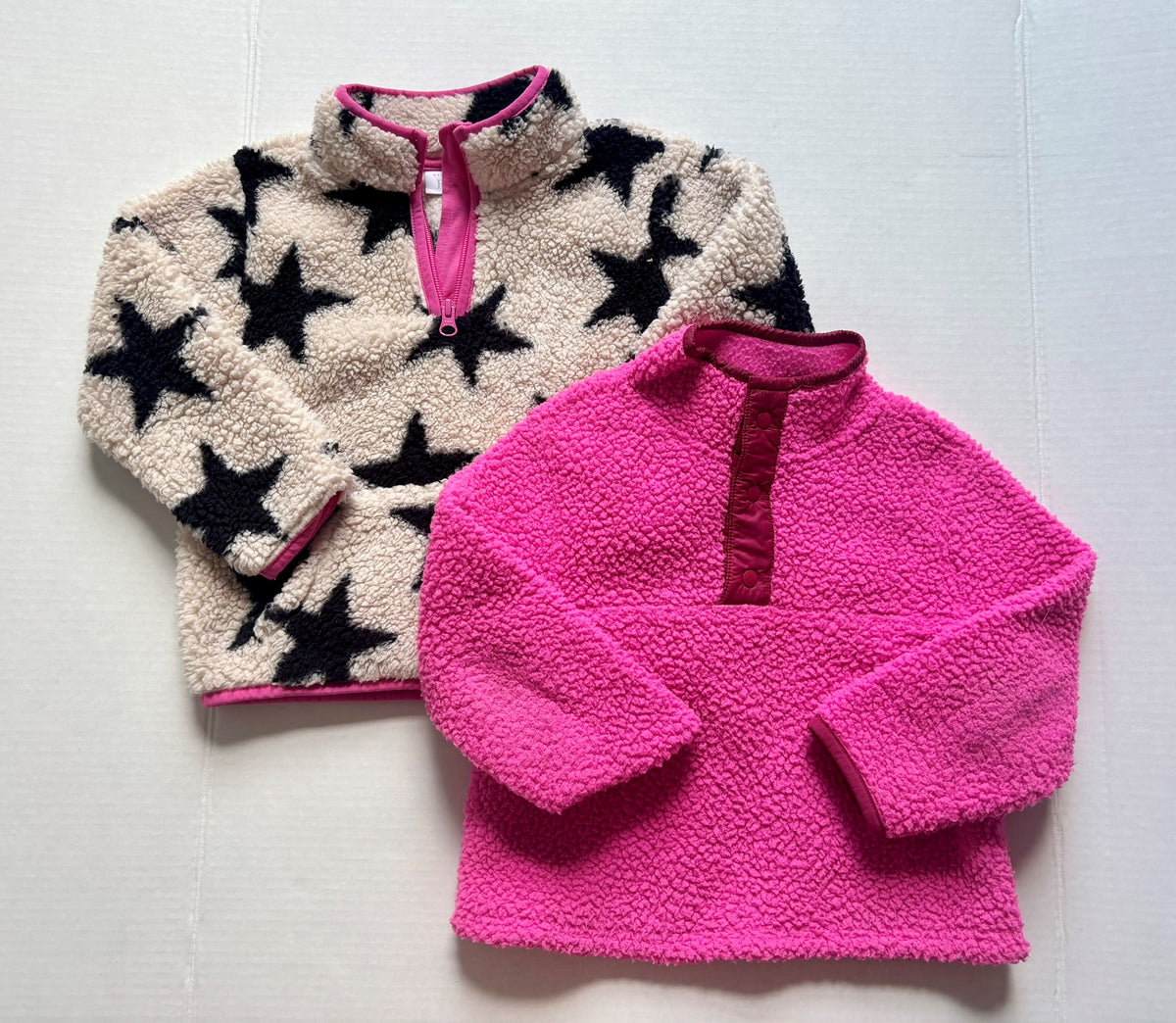 #154 Children's Place and Gap Fleece Pullovers Girls 3T EUC
