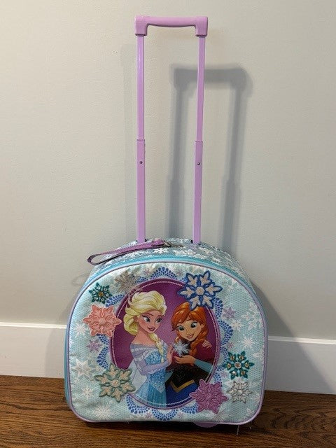 REDUCED #141 Frozen Sequin Suitcase GUC