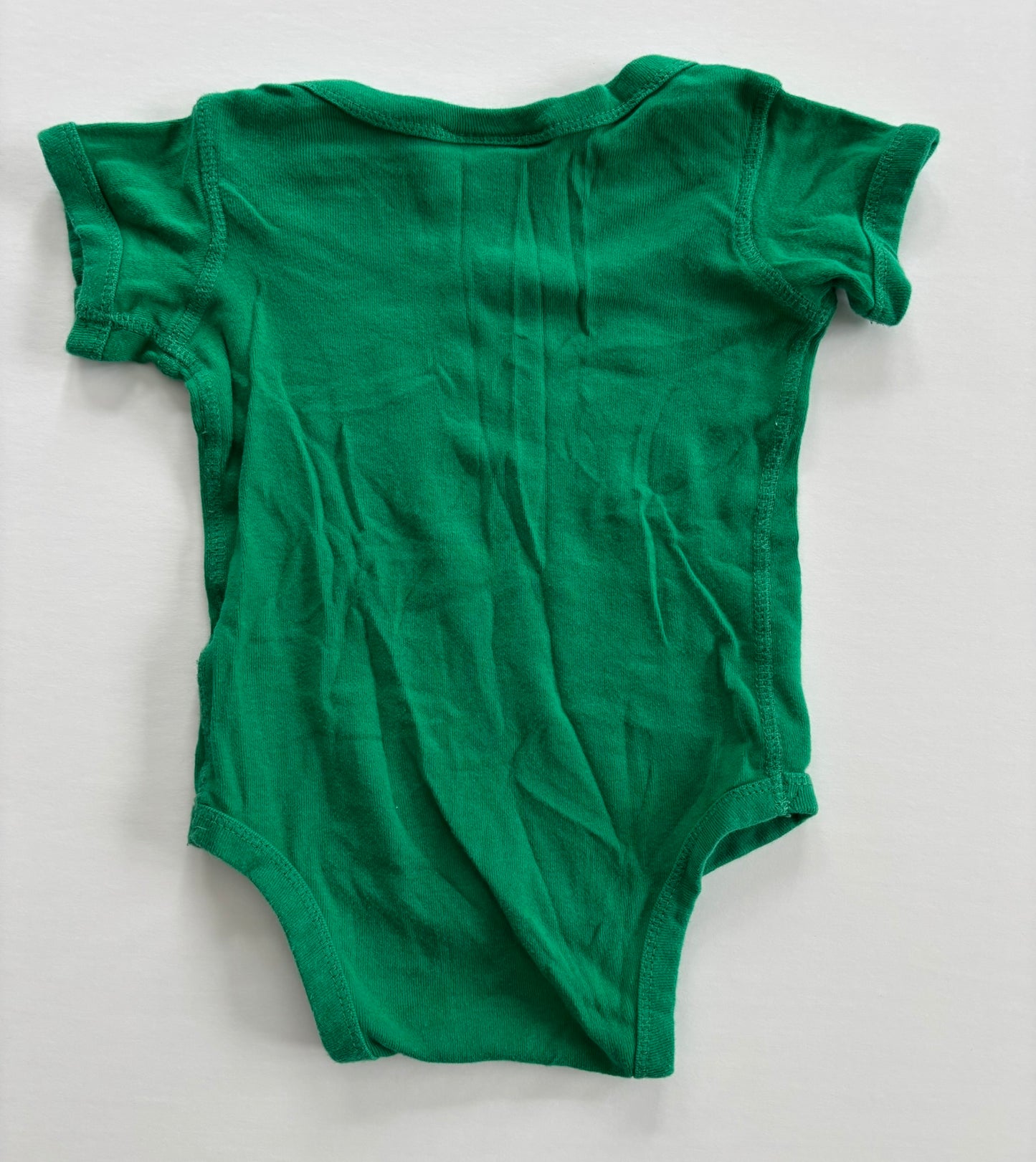 #101 Notre Dame Fighting Irish Green Onesie Size 12 months