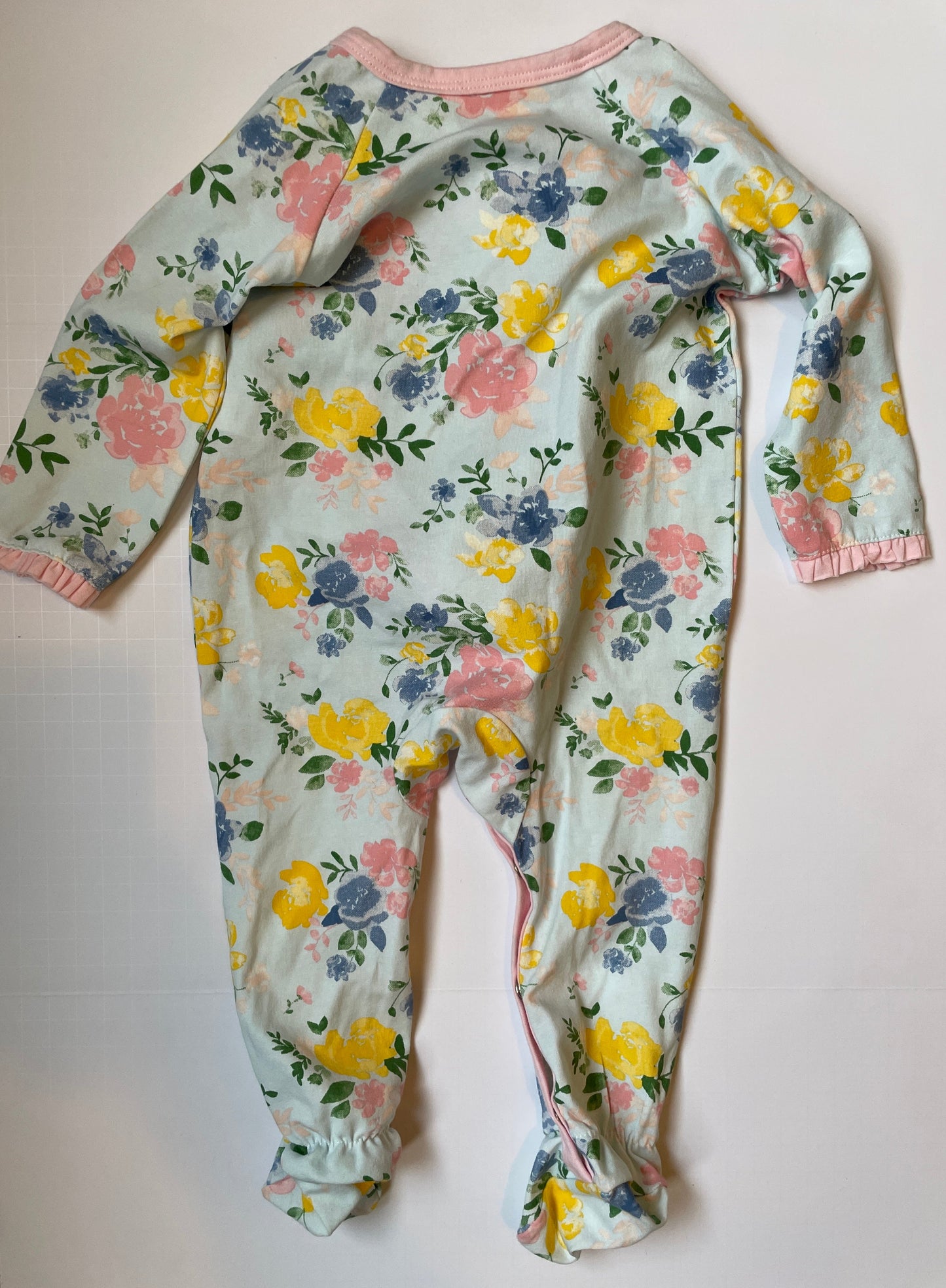 Seller #126 Mudpie 3-6 Floral Komono Sleeper