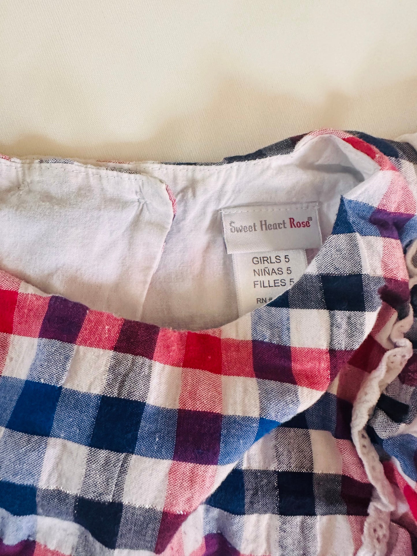 Seller #114 - Girls 4th of July Boutique Dress Size 5T