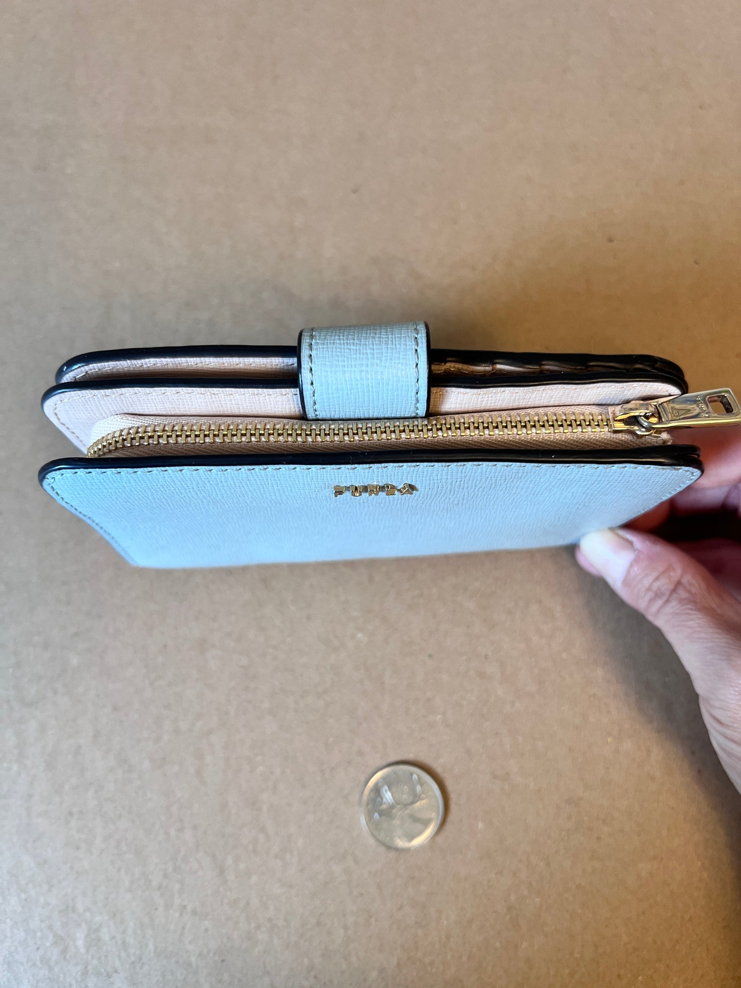 #176 - Furla blue wallet
