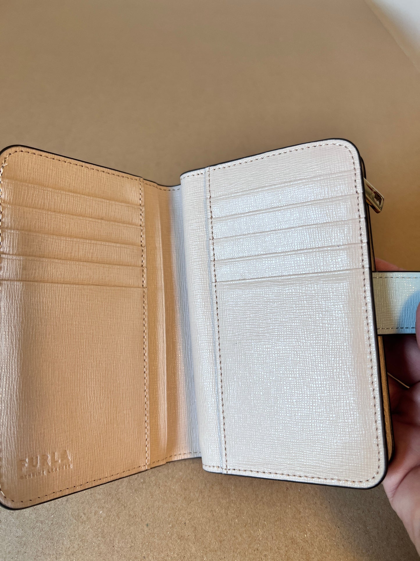 #176 - Furla blue wallet