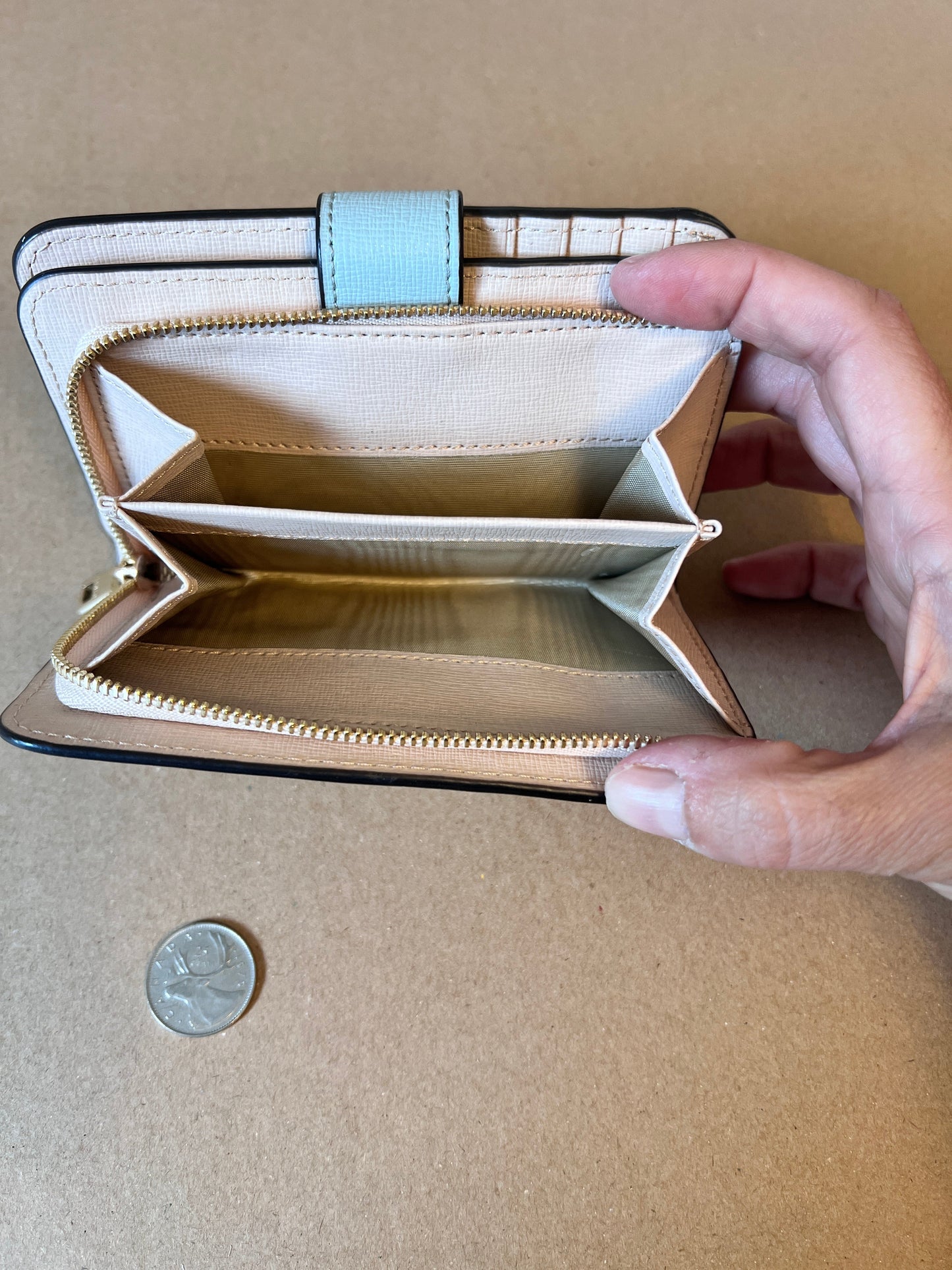 #176 - Furla blue wallet