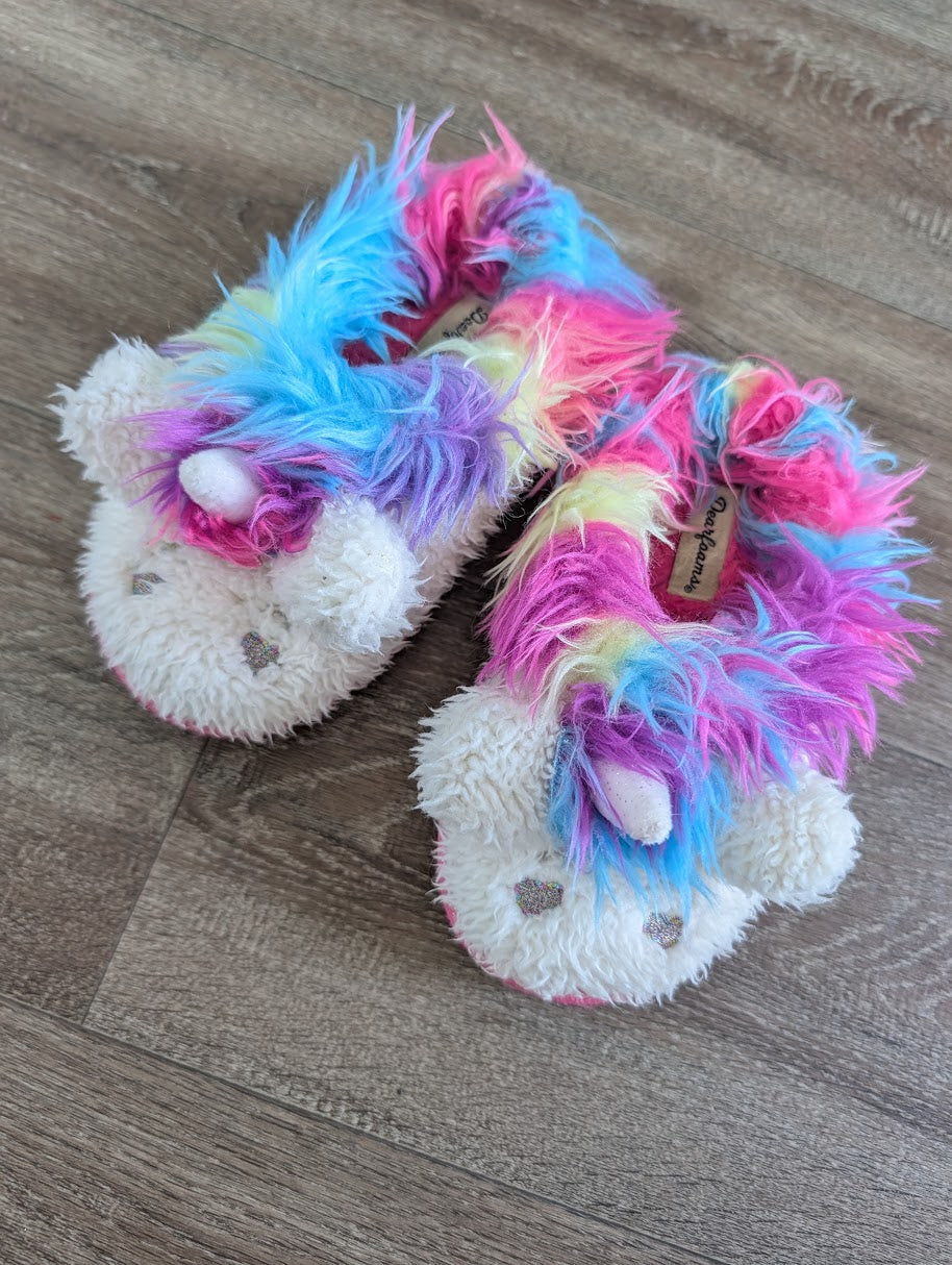 #8 Girls Dearfoam Slippers Size 7/8