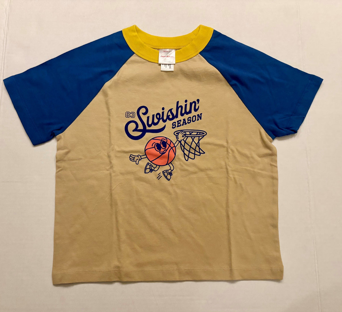 #154 Hanna Andersson Bball Tee Boys 4 NWOT