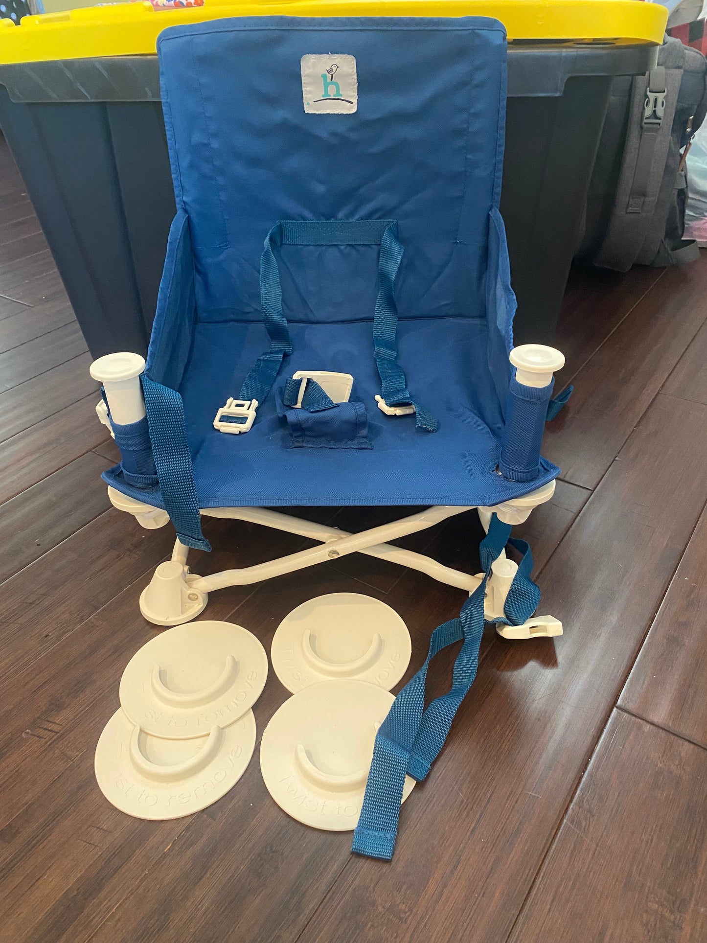 Seller #191 Travel Booster Seat with Tray (1 of 2)