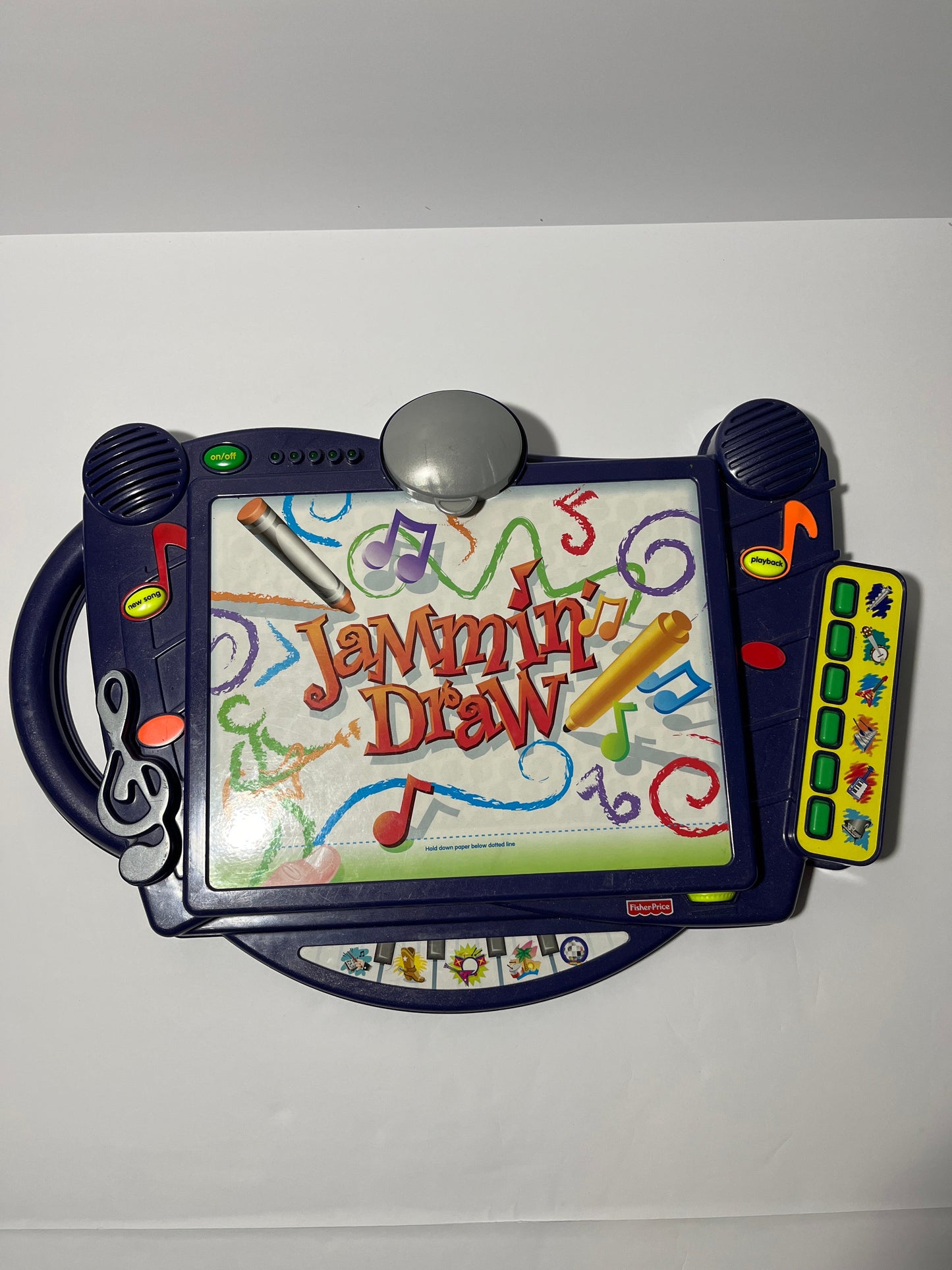 #150 REDUCED Draw and record music Fisher-Price Jammin' Draw Music toy