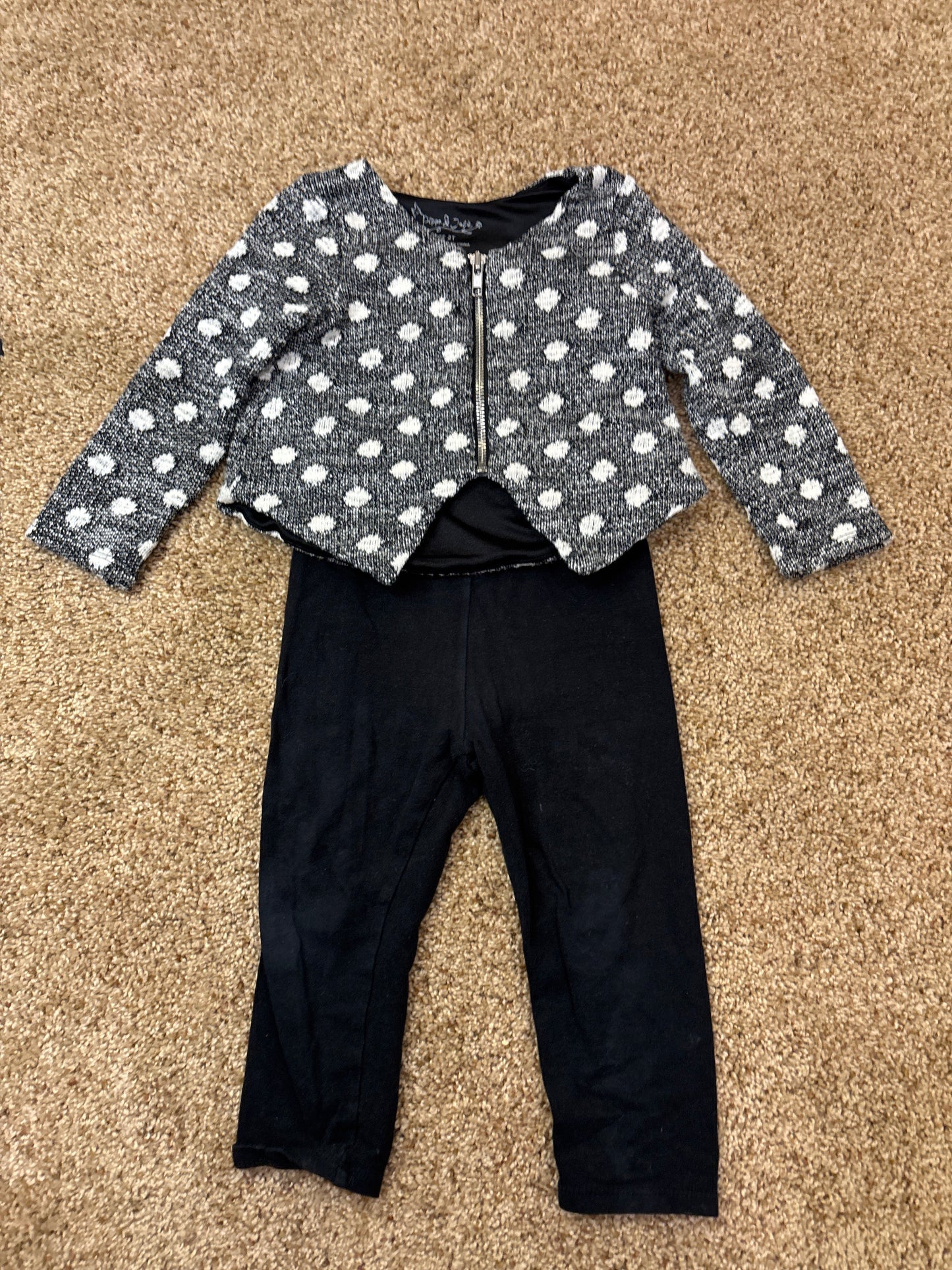 #47 girls 2T Pippa & Julie Sweater and Pants