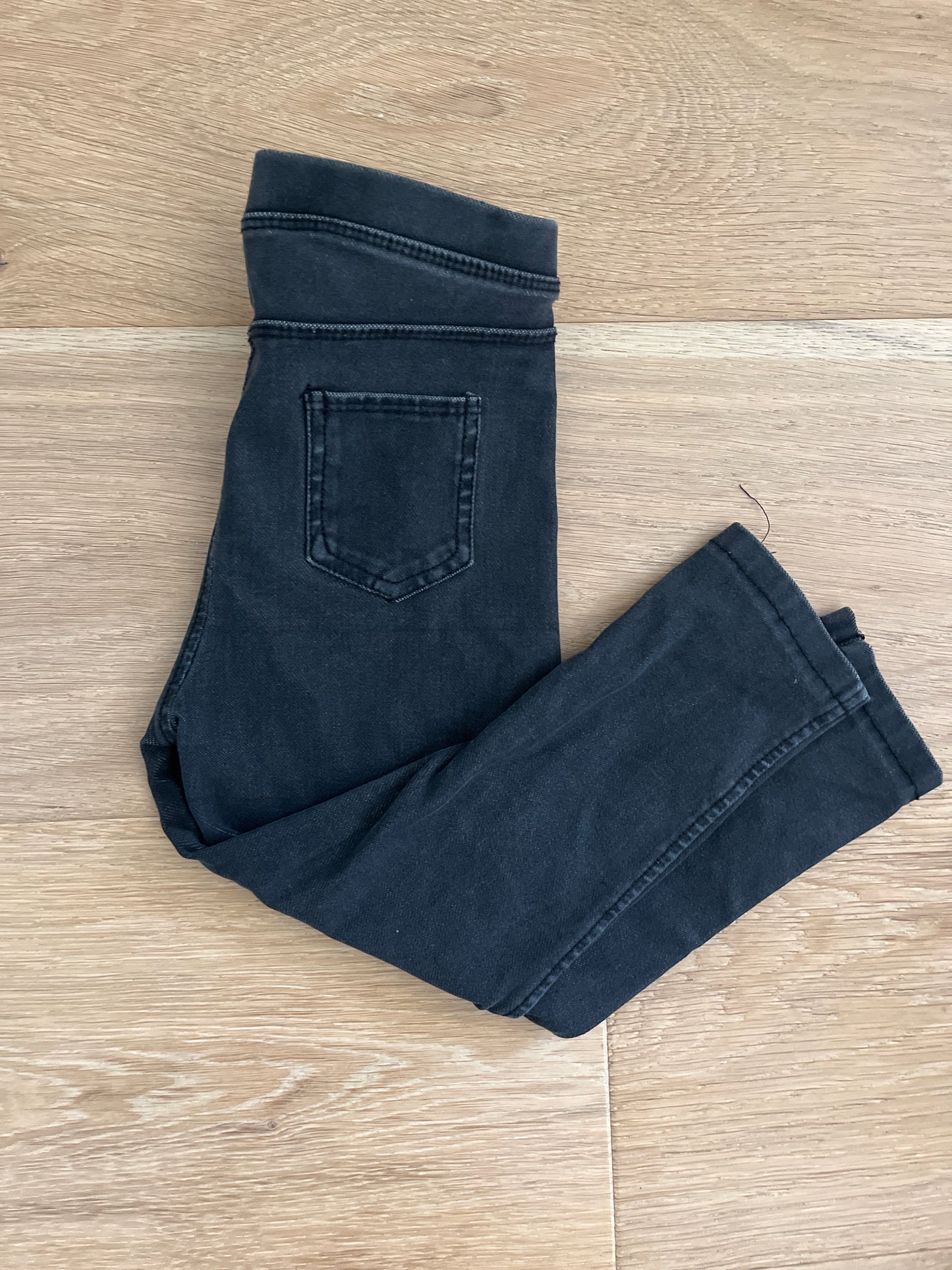 #110 Zara Girls 2T Black Jeggings