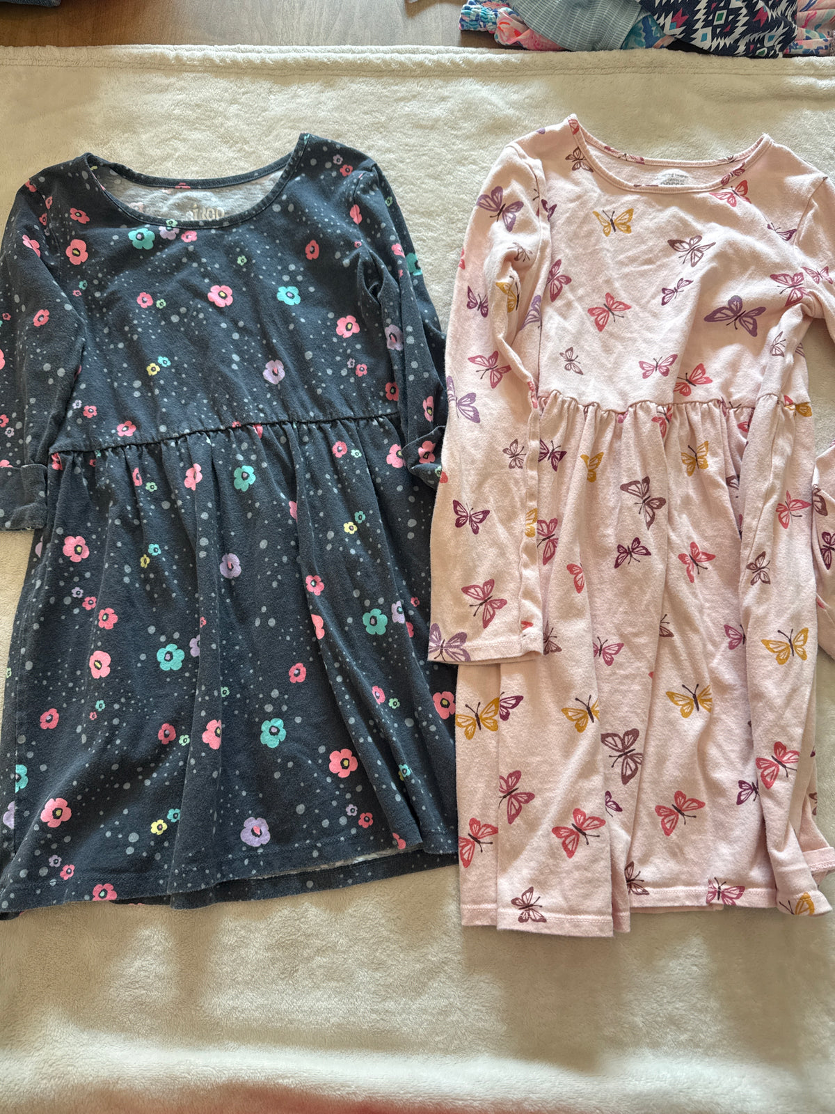 #81 Girls 7/8 Circo (left) jumping beans 7 (right) dresses