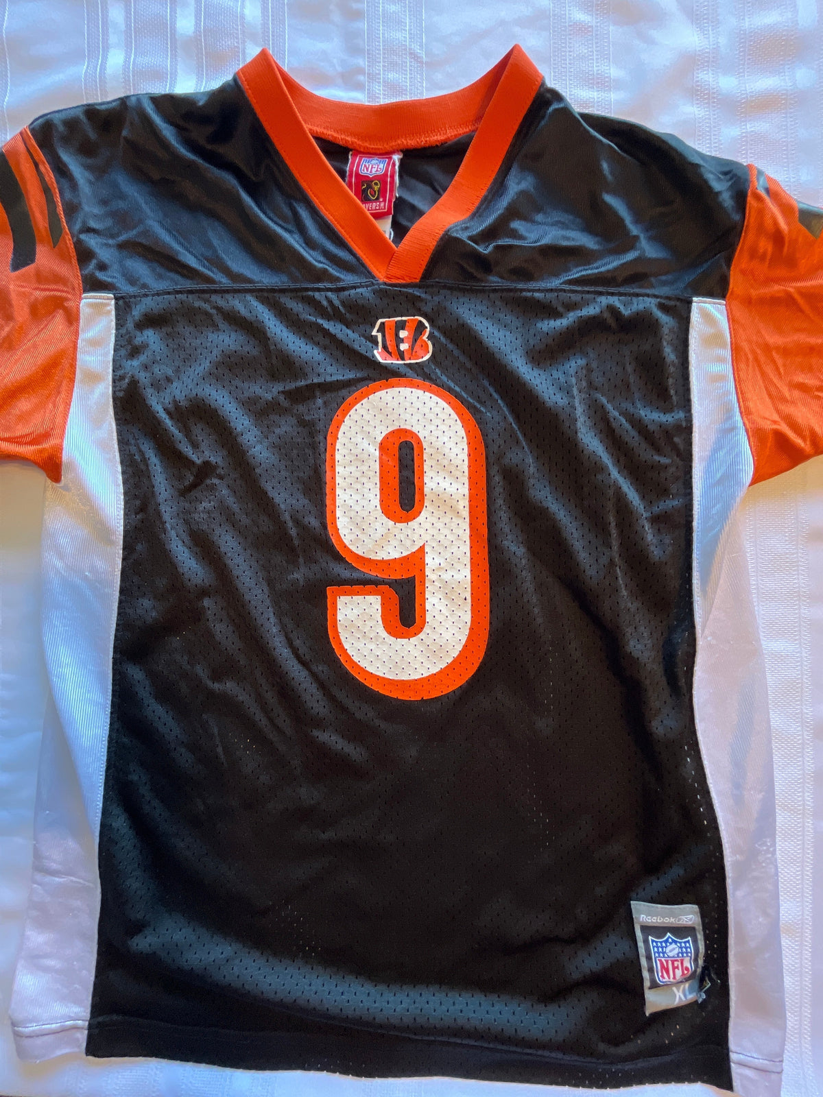 #43 Boys/girls YXL vintage bengals jersey Palmer GUC