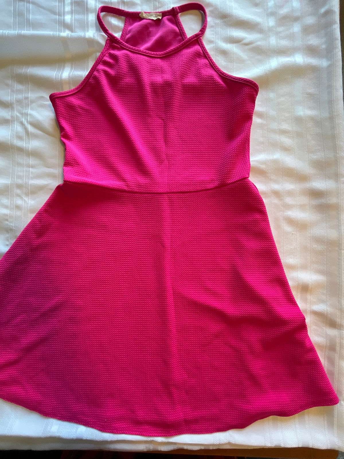 #43 Juniors size large summer dress EUC