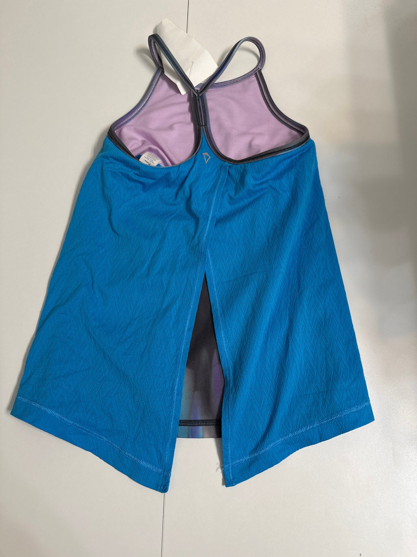 #133 Ivivva Lululemon for Girls Teal Tank Top Sz 7/8