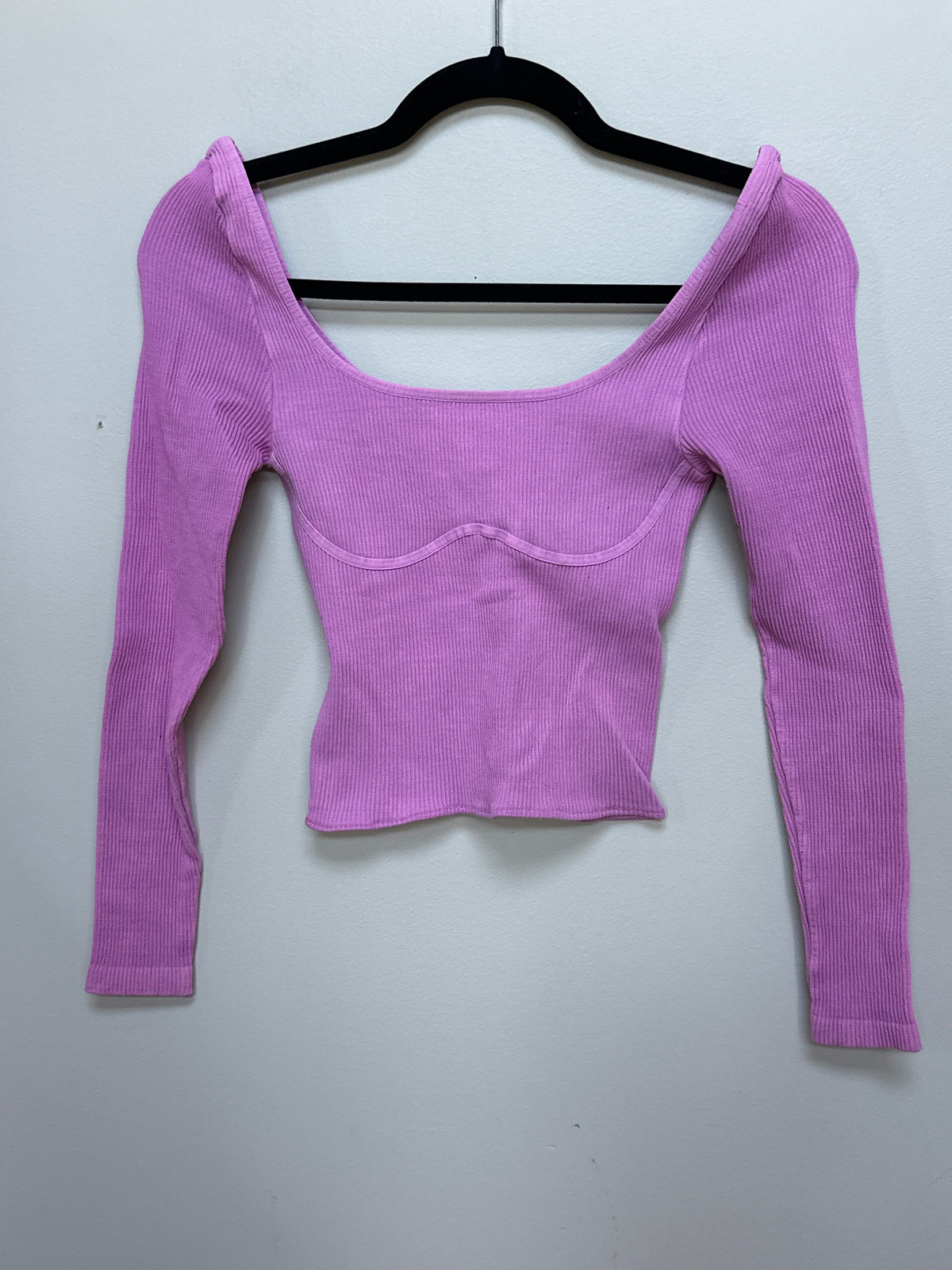 #130 Intimately Free People Sz M/L Ribbed Long Sleeve