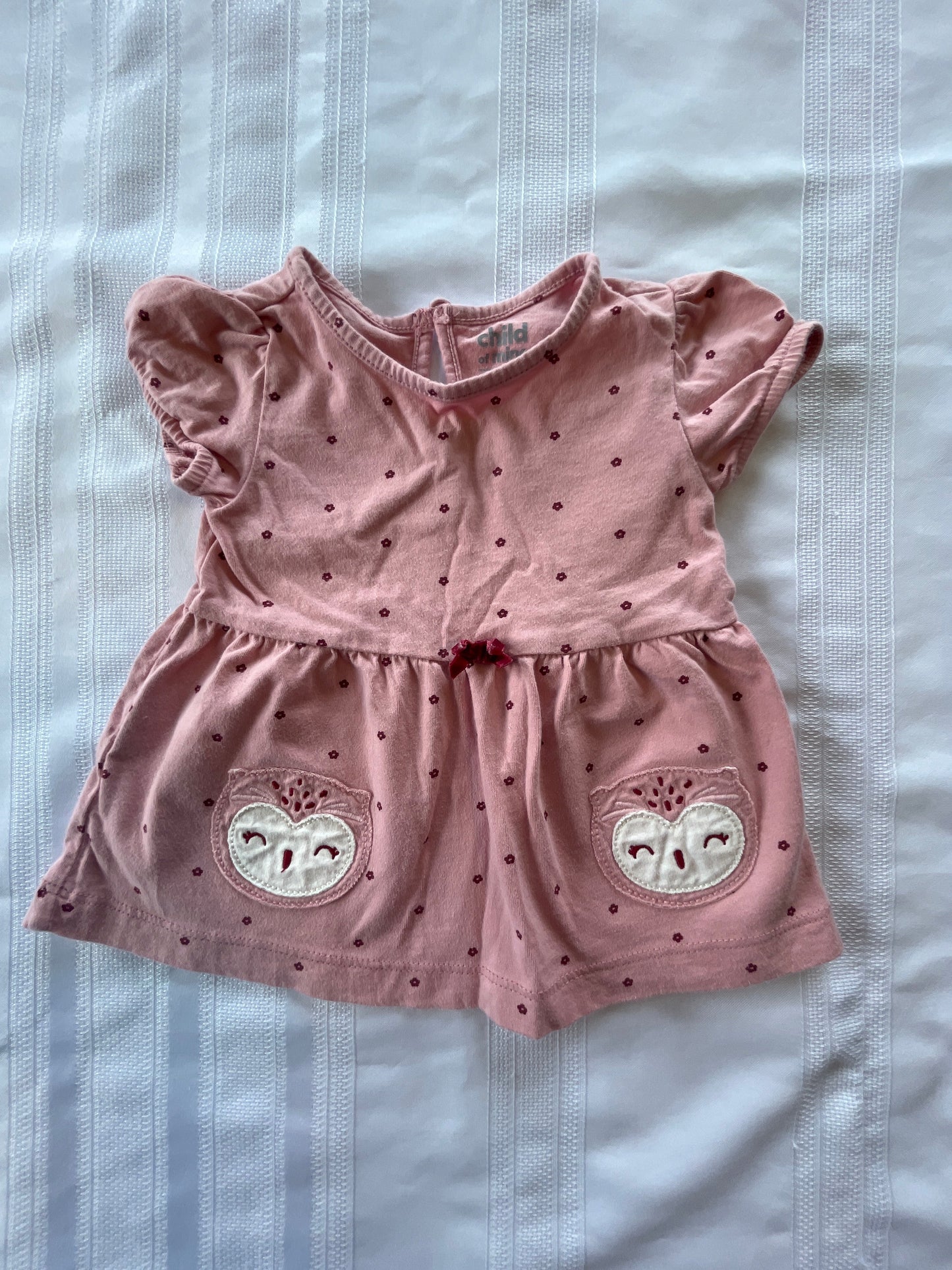 #43 Girls 3-6 mo shirt EUC