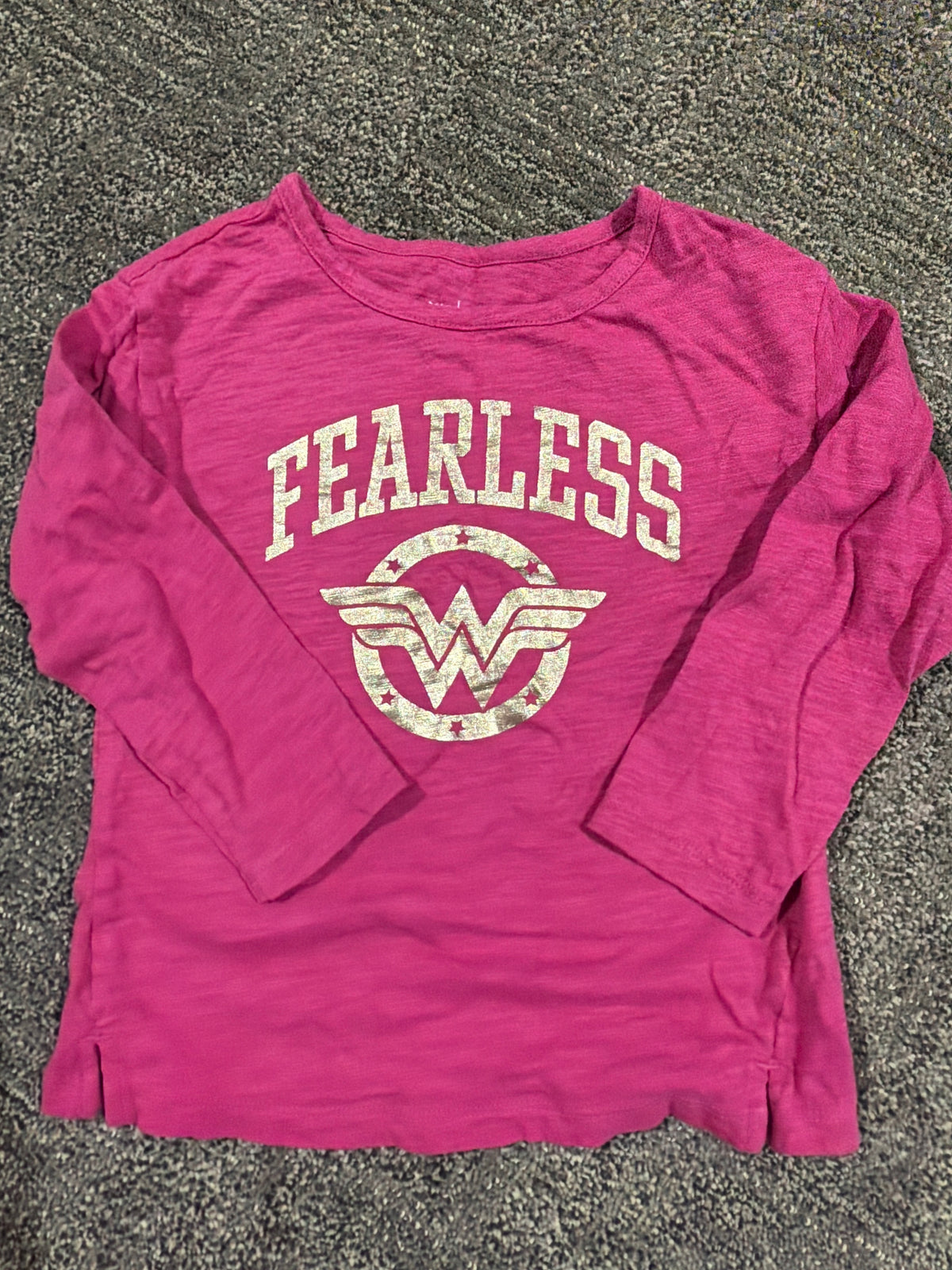 #133 gap 3T Wonder Woman shirt