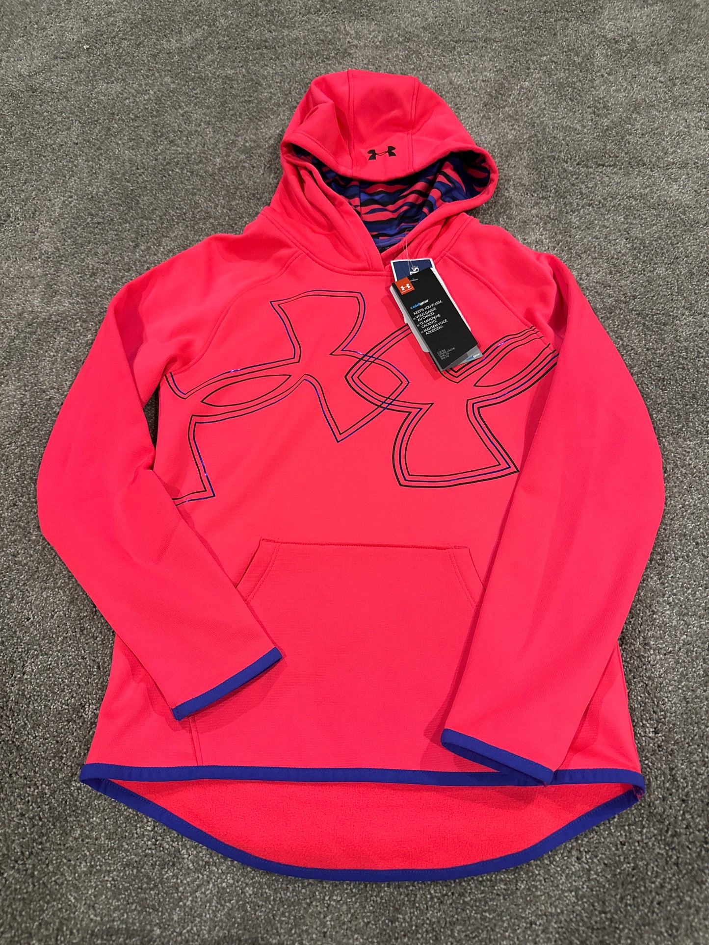 #133 Underarmour New Sz Medium 10-12 Hoodie