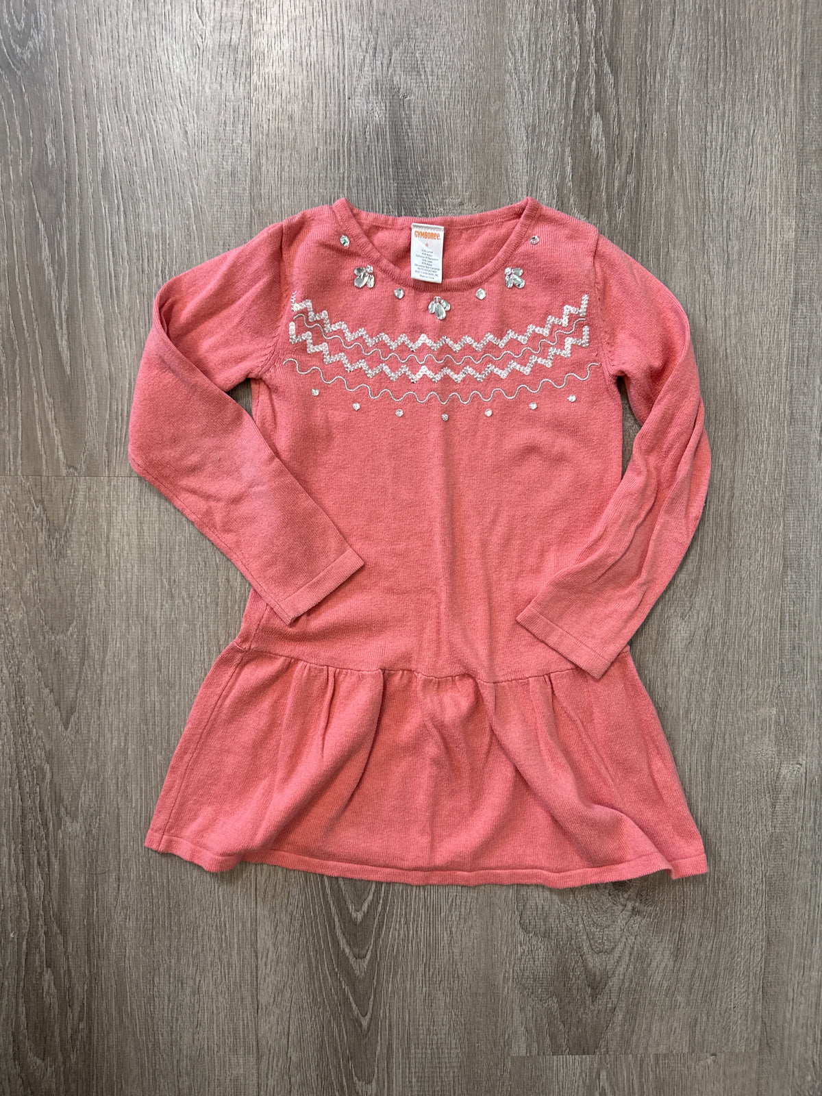 #149 Girls Gymboree size 6 tunic lightweight sweater