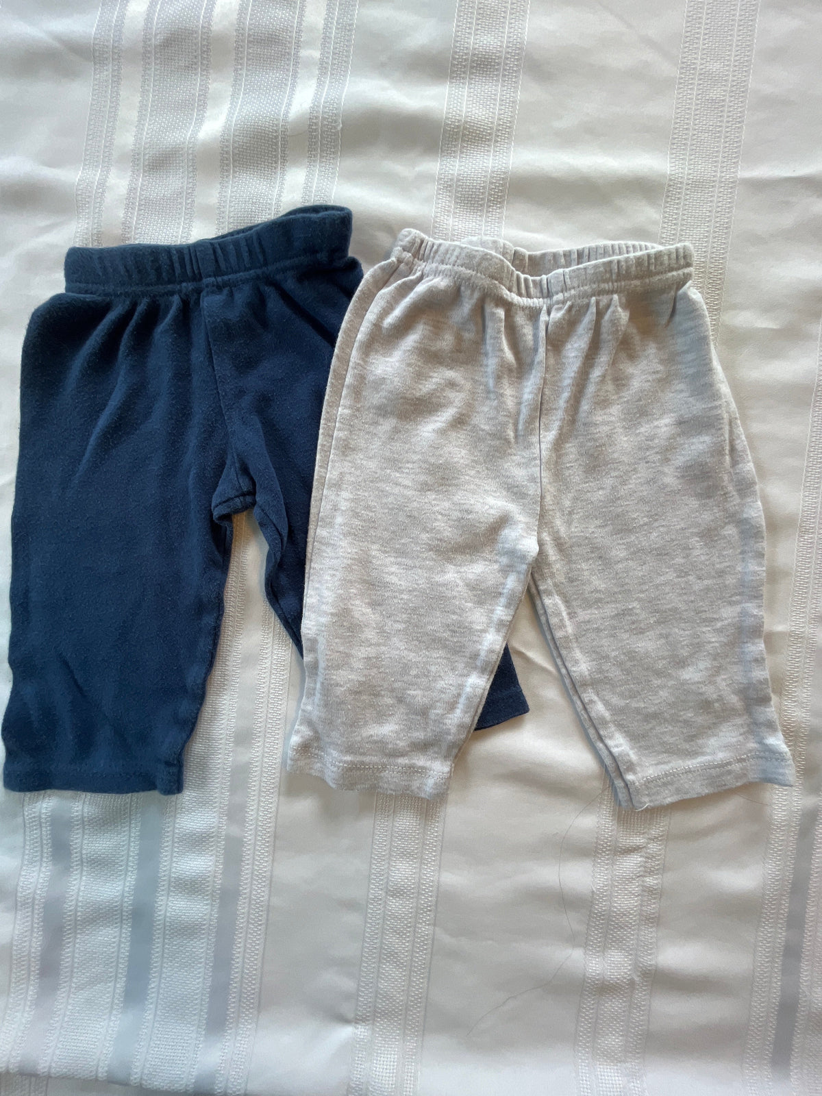 #43 Boys 3-6 mo pants set of 2 EUC