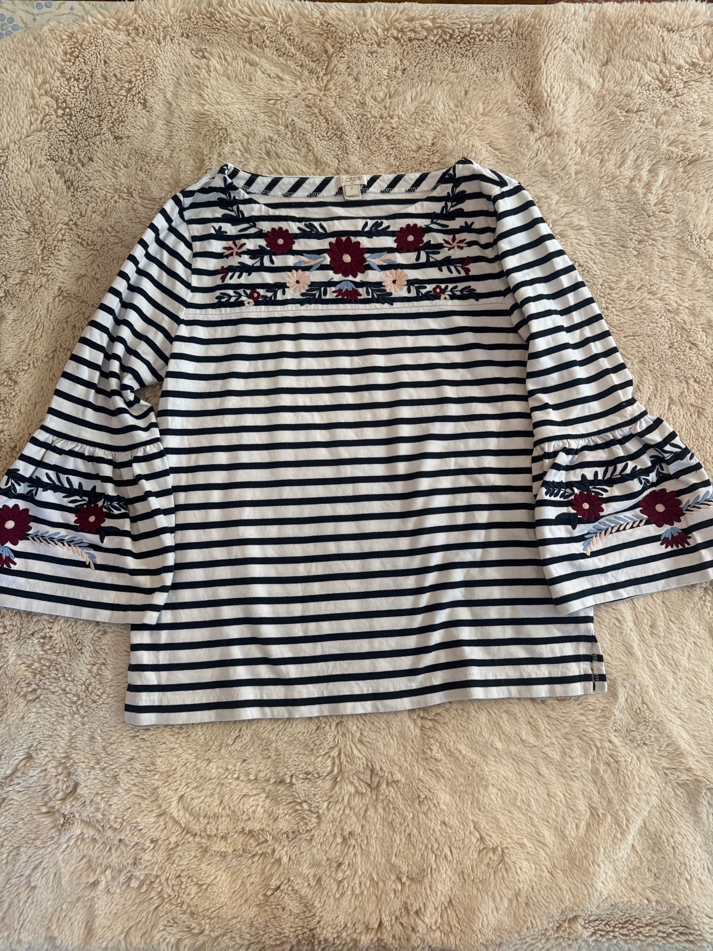 Seller 108 Women’s (M) Jcrew embroidered shirt. So pretty on EUC