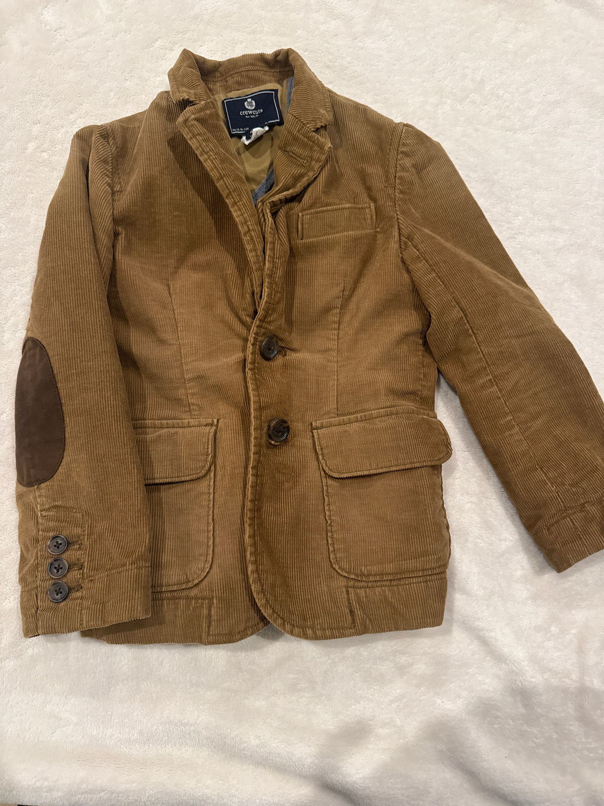 #81 Boys 4-5 Crew Cuts corduroy jacket